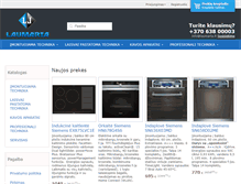 Tablet Screenshot of laumarta.lt